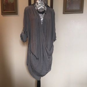 Gray Blouse Size 3X